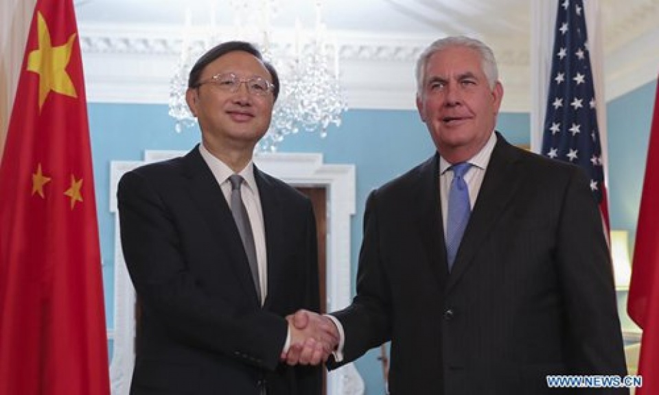 Trung Quốc, Mỹ cam kết thúc đẩy quan hệ song phương trung quoc my cam ket thuc day quan he song phuong