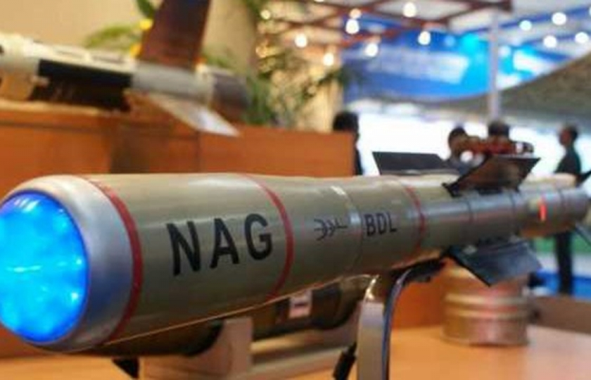 Ấn Độ thử thành công tên lửa chống tăng loại nhẹ