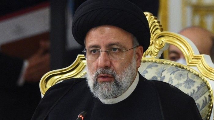 Tổng thống Iran Ebrahim Raisi phát biểu tại Hội nghị thượng đỉnh của Tổ chức Hợp tác Thượng Hải (SCO) ở Dushanbe, Tajikistan, ngày 17/9. (Nguồn: Reuters) Tổng thống Iran Ebrahim Raisi phát biểu tại Hội nghị thượng đỉnh của Tổ chức Hợp tác Thượng Hải (SCO) ở Dushanbe, Tajikistan, ngày 17/9. (Nguồn: Reuters)