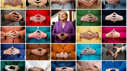 Ảnh ấn tượng tuần 20-26/9: Binh sĩ Ukraine bắn UAV ở Donetsk, kiểu nắm tay ‘viên kim cương Merkel’, Thổ Nhĩ Kỳ khoe sức mạnh ‘con ma’ F-4 Phantom II