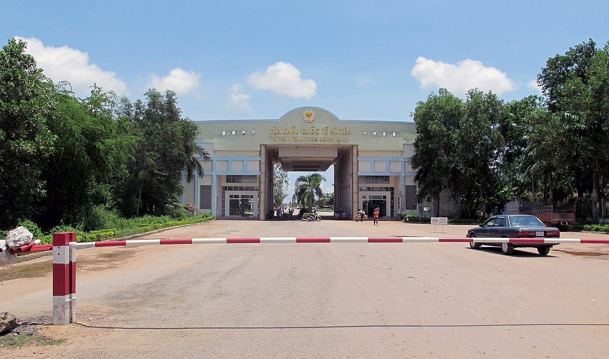 Cửa khẩu quốc tế Hà Tiên, Kiên Giang. (Nguồn: Wikipedia)