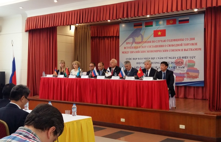 Một năm thực hiện FTA EAEU – Việt Nam: Hiệu quả, bình đẳng và minh bạch