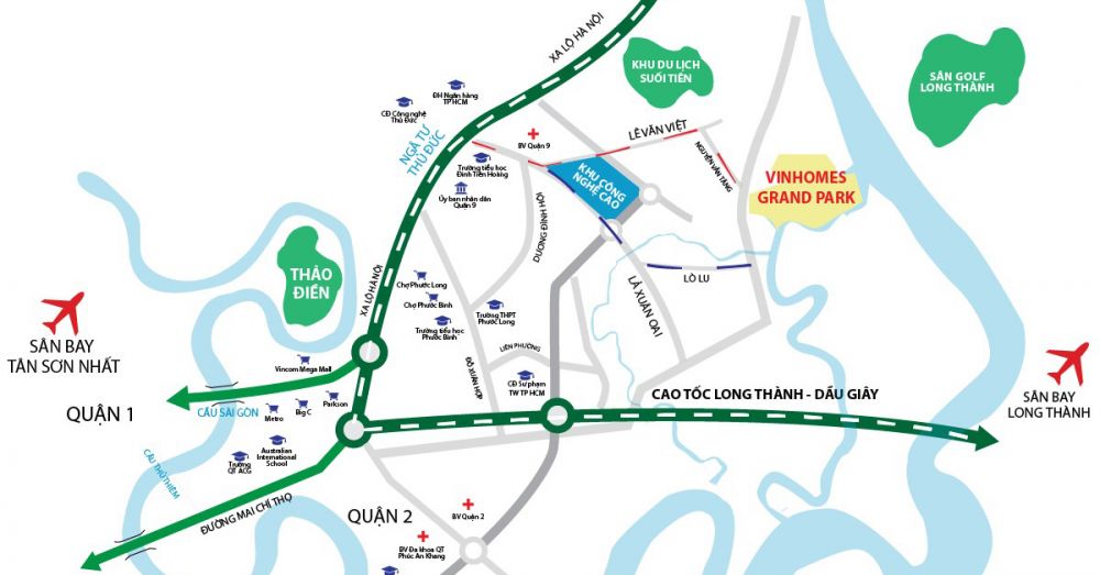 Vinhomes Grand Park tọa lạc tại “vị trí vàng” nơi phía Đông Thành phố Phân tích 4 lý do vì sao nên mua dự án Vinhomes Grand Park