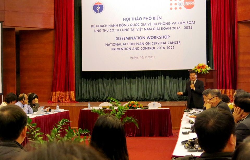 Việt Nam có hơn 5.100 ca ung thư cổ tử cung mỗi năm