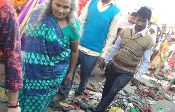 Giẫm đạp gây thương vong tại Ấn Độ