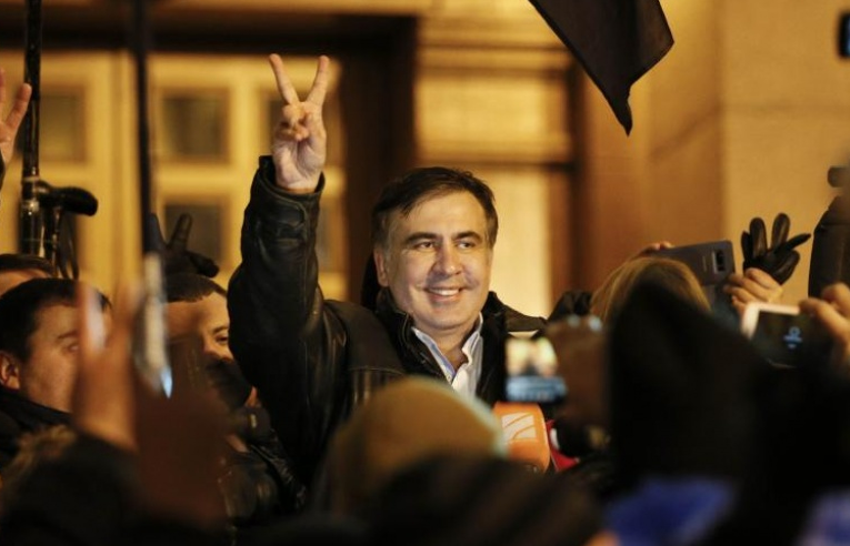 Tòa án Ukraine trả tự do cho cựu Tổng thống Gruzia