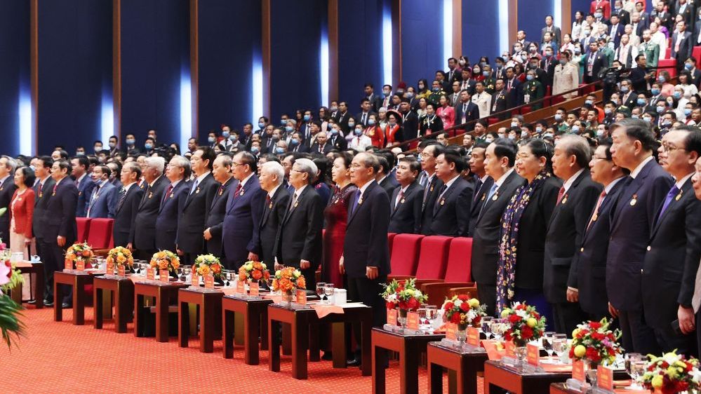 Đoàn Đại biểu Bộ Ngoại giao dự Đại hội Thi đua yêu nước Toàn quốc lần thứ X