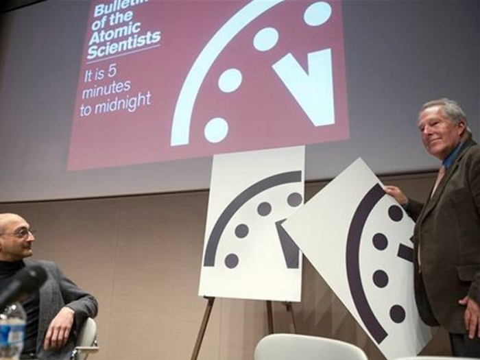 Công bố thời gian của "Đồng hồ ngày tận thế"