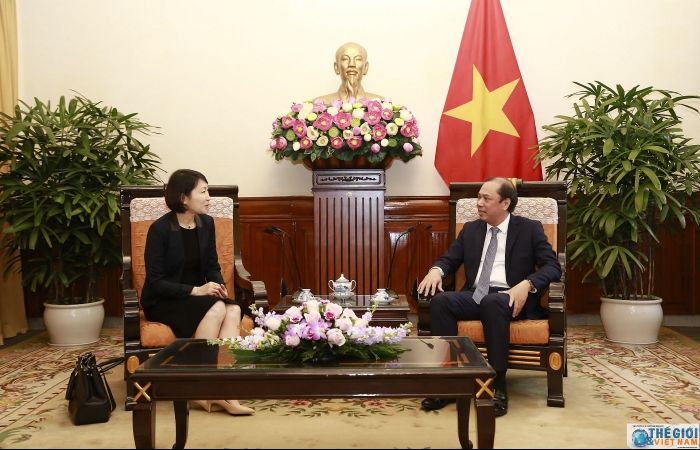 Thứ trưởng Ngoại giao Nguyễn Quốc Dũng tiếp đoàn Bộ Ngoại giao Trung Quốc sang tham vấn về Năm Chủ tịch ASEAN 2020