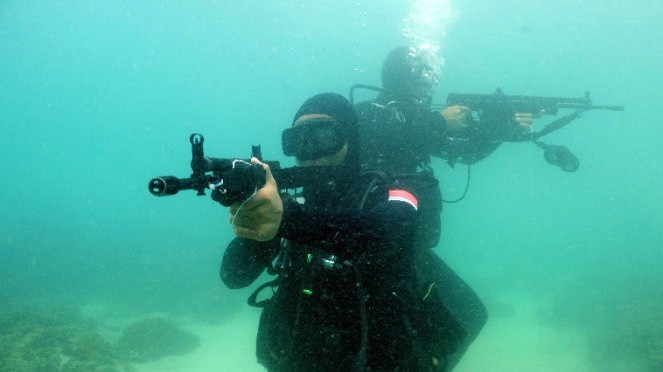 Quân đội Nga đề xuất dùng sóng âm áp chế người nhái đối phương