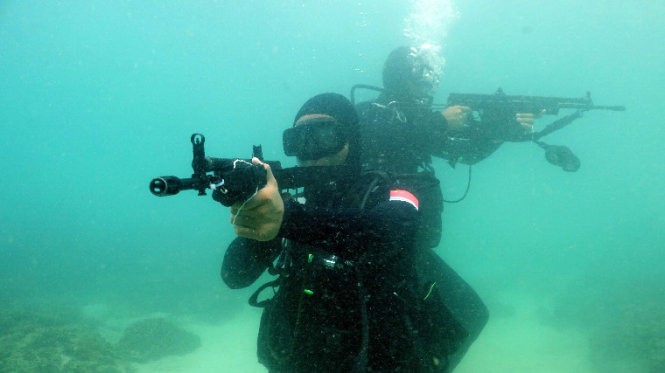 Quân đội Nga dùng sóng âm 'gây nhiễu' người nhái đối phương