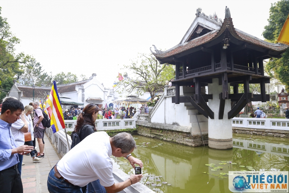 Chùa Một Cột - một kiến trúc Phật giáo độc đáo chua mot cot mot kien truc phat giao doc dao