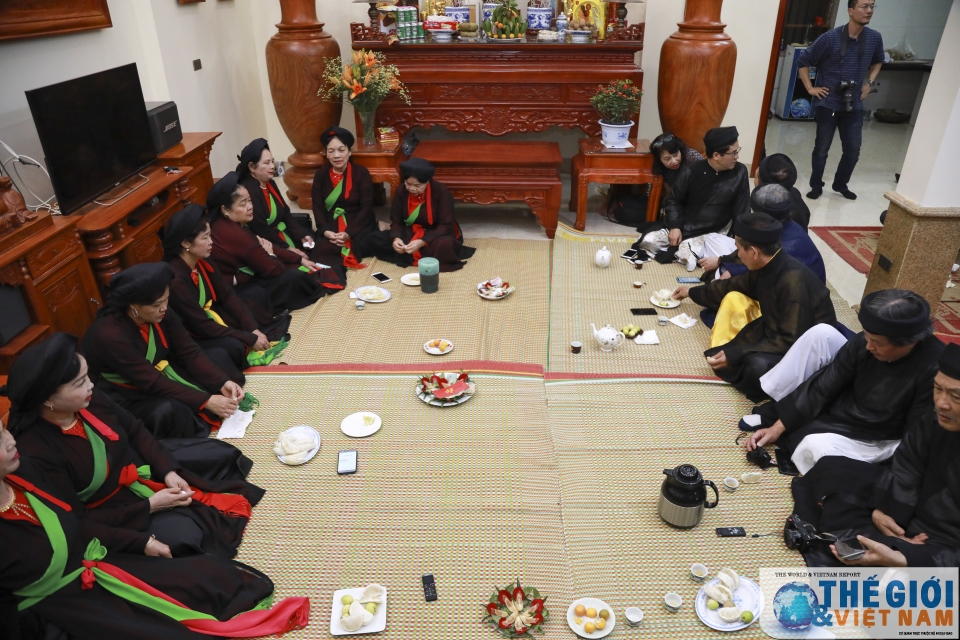 Độc đáo phong tục Hát canh ở làng Quan họ doc dao phong tuc hat canh o lang quan ho