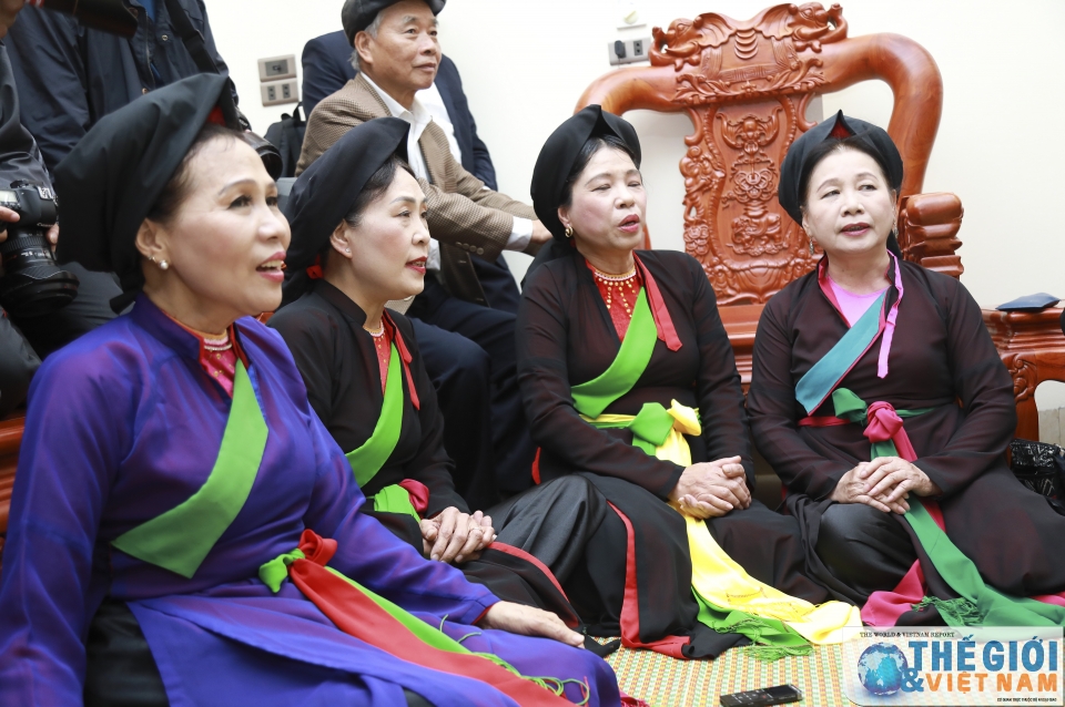 Độc đáo phong tục Hát canh ở làng Quan họ doc dao phong tuc hat canh o lang quan ho