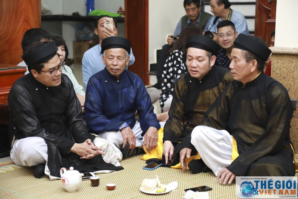 Độc đáo phong tục Hát canh ở làng Quan họ doc dao phong tuc hat canh o lang quan ho