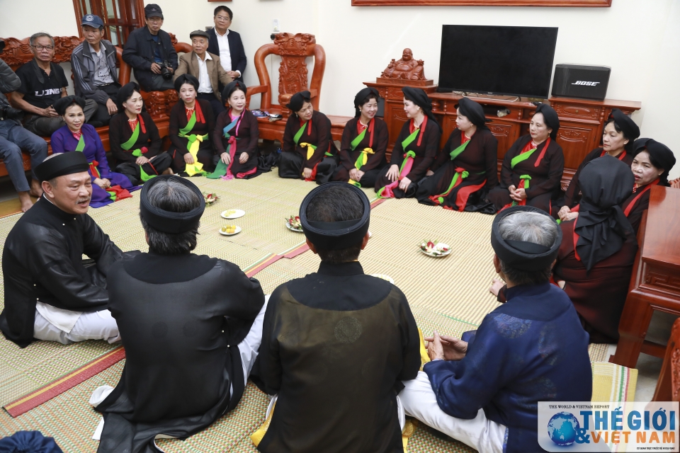 Độc đáo phong tục Hát canh ở làng Quan họ doc dao phong tuc hat canh o lang quan ho