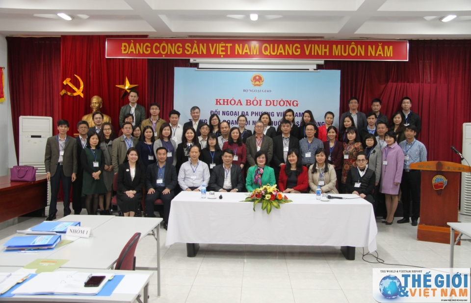 Bồi dưỡng về Đối ngoại đa phương cho cán bộ cấp Vụ các Bộ, ngành trong giai đoạn hội nhập
