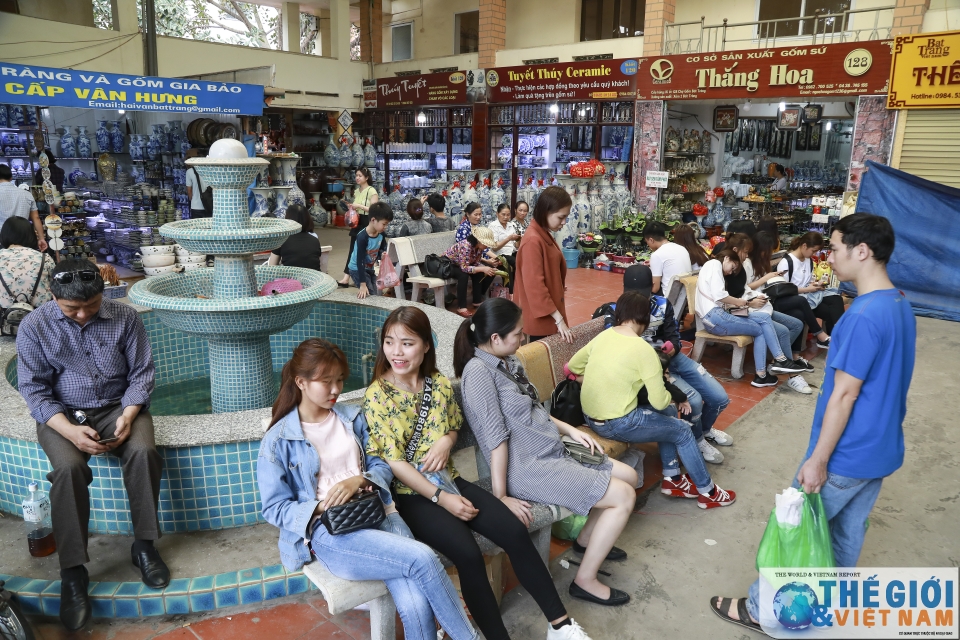 bat trang diem den thu hut du khach