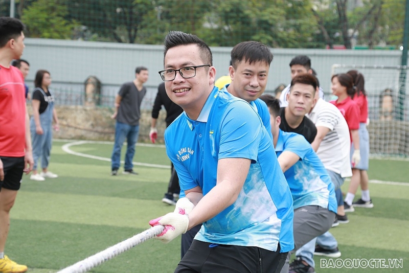 Công đoàn Bộ Ngoại giao tổ chức Hội thao Xuân 2021