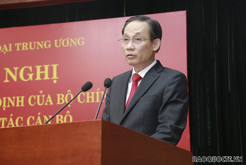 Hội nghị triển khai quyết định của Bộ Chính trị về nhân sự Trưởng Ban Đối ngoại Trung ương Hội nghị triển khai quyết định của Bộ Chính trị về nhân sự Trưởng Ban Đối ngoại Trung ương