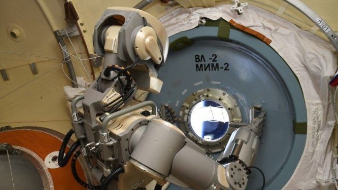 Nga chế tạo robot làm việc trong không gian vũ trụ