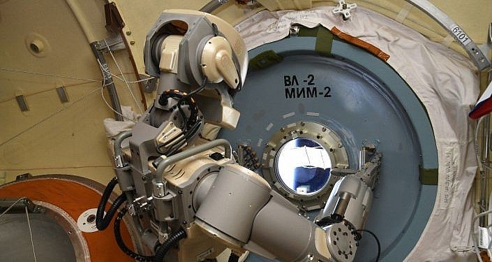 Nga chế tạo robot làm việc trong không gian vũ trụ