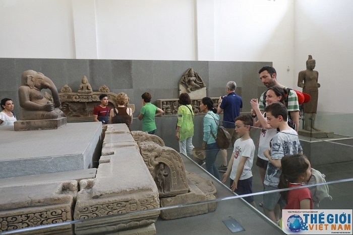 Bảo tàng Chăm: Điểm đến của du khách nước ngoài tại Đà Nẵng bao tang cham diem den cua du khach nuoc ngoai tai da nang