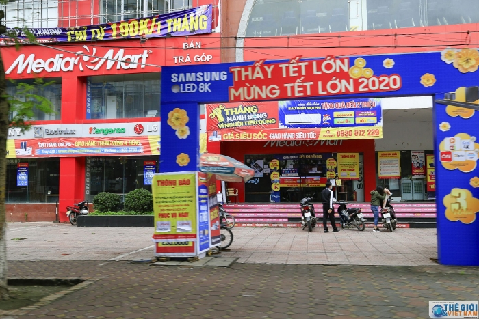 duong pho ha noi giua mua covid 19