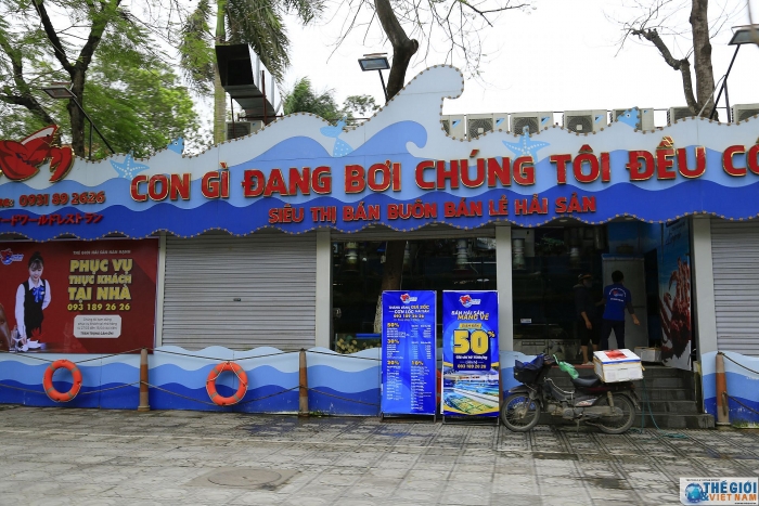 duong pho ha noi giua mua covid 19