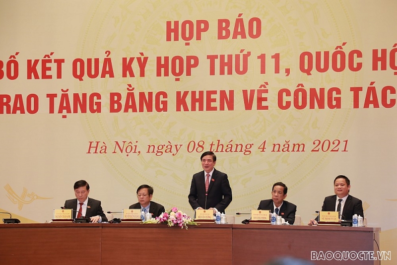 Họp báo công bố kết quả kỳ họp thứ 11, Quốc hội khóa XIV