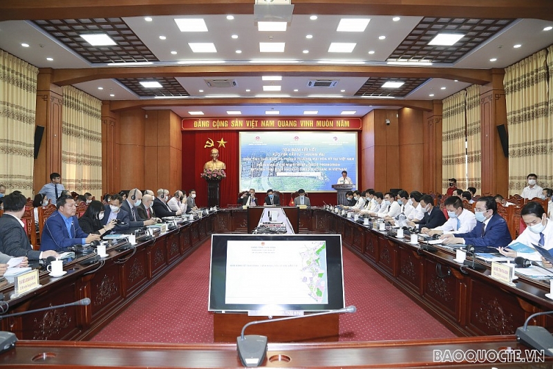 Tọa đàm kết nối, xúc tiến đầu tư Thái Bình và Hiệp hội Thương mại Hoa Kỳ tại Việt Nam Tọa đàm kết nối, xúc tiến đầu tư Thái Bình và Hiệp hội Thương mại Hoa Kỳ tại Việt Nam