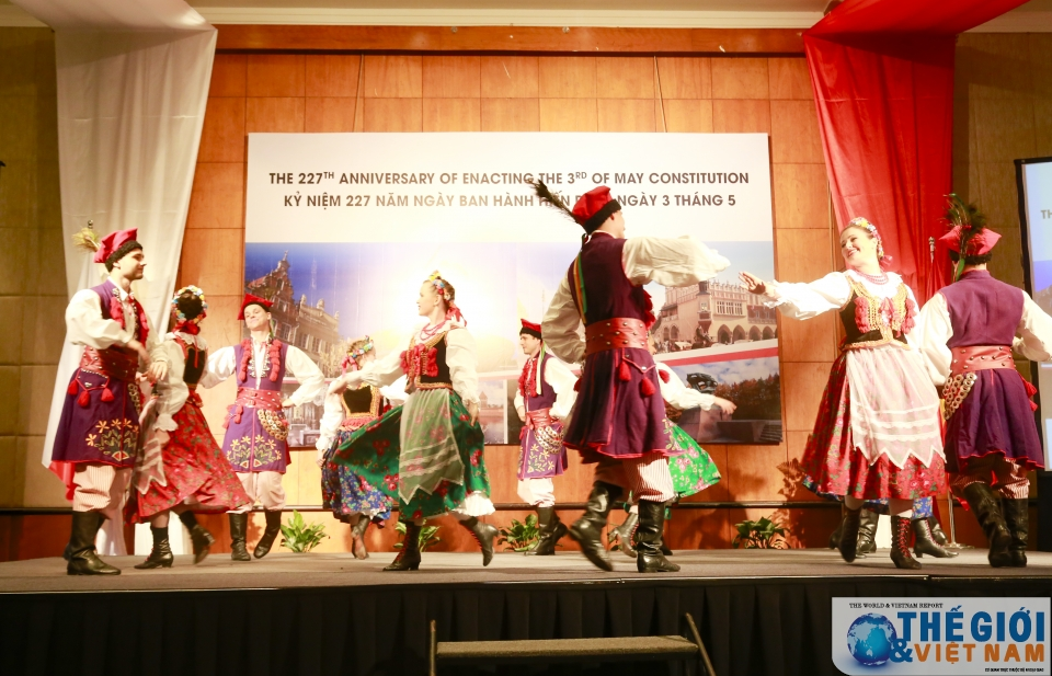 Kỷ niệm lần thứ 227 Ngày ban hành Hiến pháp nước Cộng hòa Ba Lan