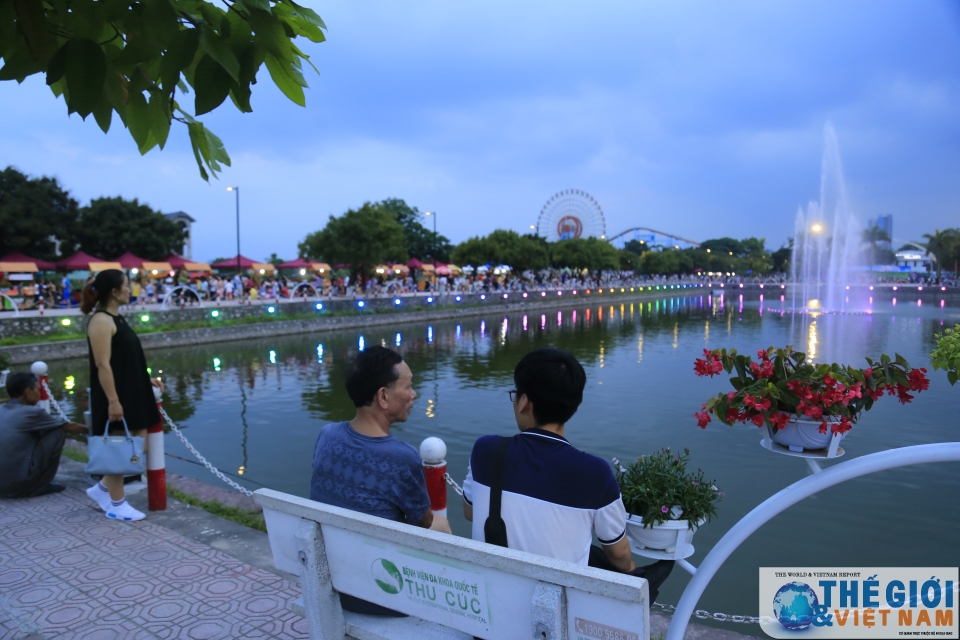 Mục sở thị phố đi bộ Trịnh Công Sơn them mot khong gian giai tri cuoi tuan pho di bo trinh cong son