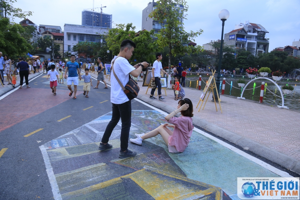 Mục sở thị phố đi bộ Trịnh Công Sơn them mot khong gian giai tri cuoi tuan pho di bo trinh cong son