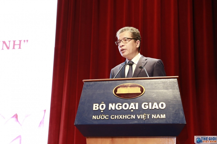 Đảng bộ Bộ Ngoại giao tổ chức Buổi nói chuyện chuyên đề về Tư tưởng ngoại giao Hồ Chí Minh dang bo bo ngoai giao to chuc buoi noi chuyen chuyen de ve tu tuong ngoai giao ho chi minh