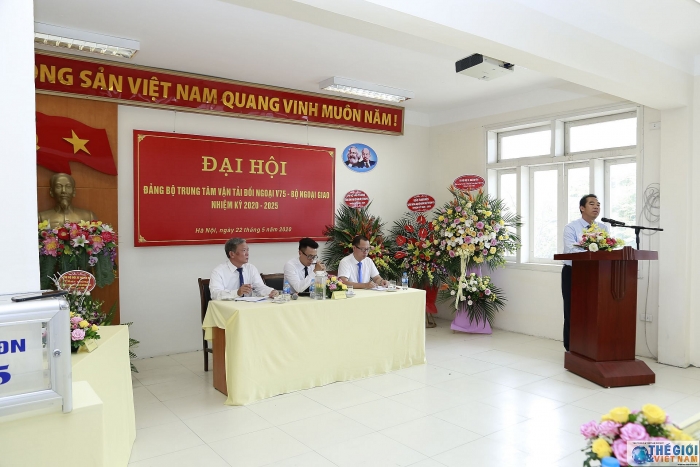 Trung tâm Vận tải Đối ngoại V75 (Bộ Ngoại giao) tổ chức Đại hội Đảng bộ nhiệm kỳ 2020-2025 trung tam van tai doi ngoai v75 bo ngoai giao to chuc dai hoi dang bo nhiem ky 2020 2025