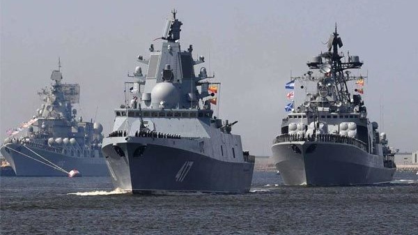 Hạm đội Thái Bình Dương của Nga tập trận tiêu diệt tàu ngầm địch