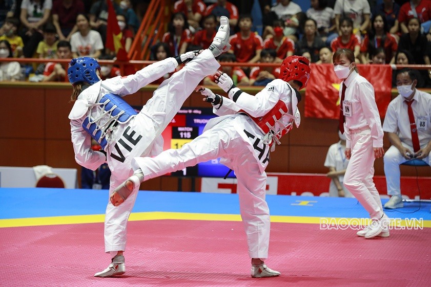 Một số hình ảnh thi đấu tại SEA Games 31