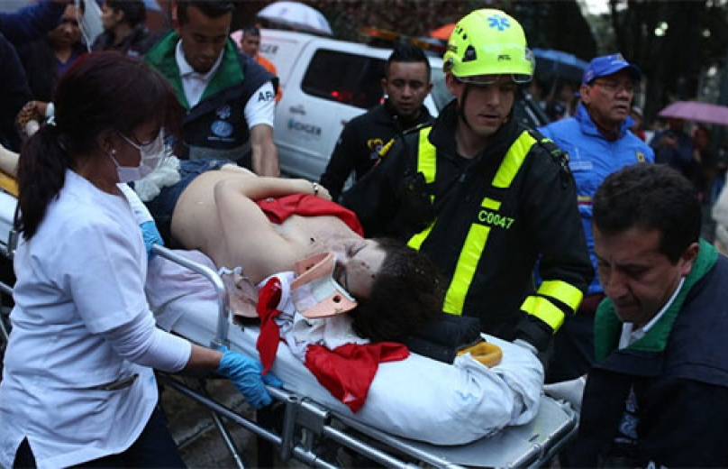 Tấn công khủng bố ghê rợn ở thủ đô của Colombia