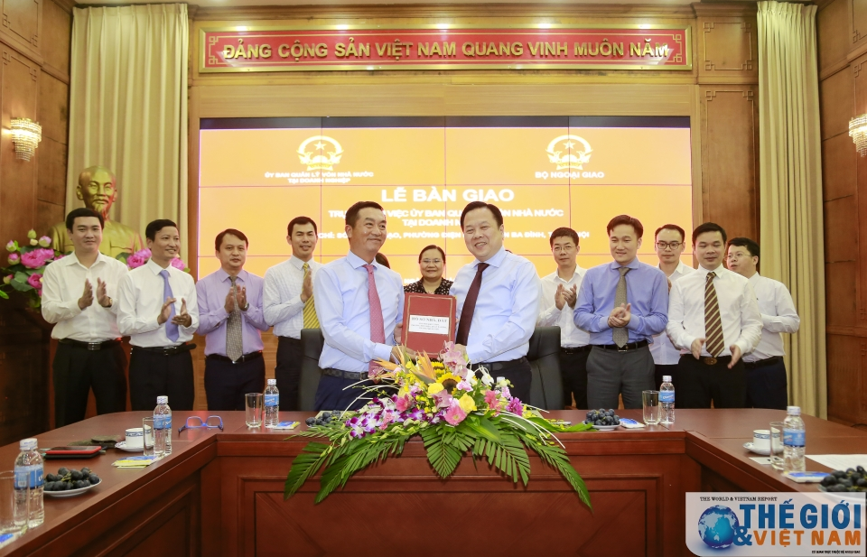 Bộ Ngoại giao bàn giao lại tòa nhà số 8 Khúc Hạo