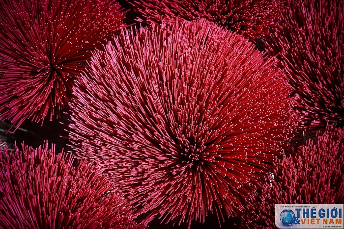 Những hình ảnh nên thơ về làng nghề truyền thống Quảng Phú Cầu lang nghe truyen thong lam chan huong quang phu cau