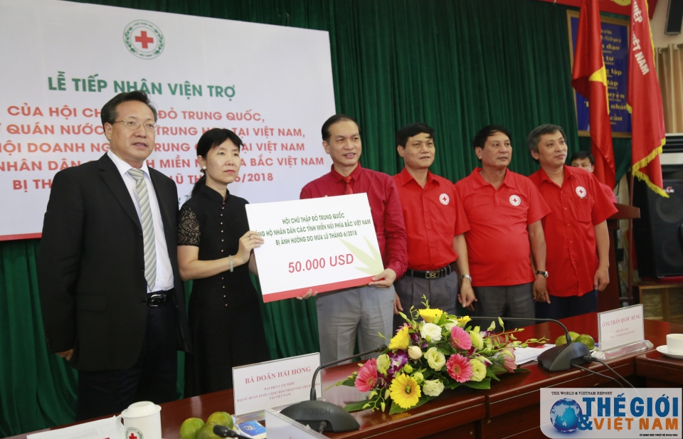 Chung tay cùng nhân dân miền núi phía Bắc khắc phục hậu quả mưa lũ