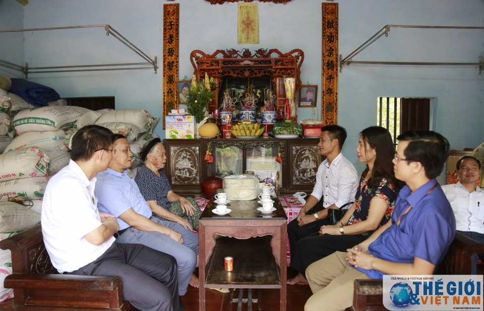 Đảng ủy, Công đoàn Bộ Ngoại giao thực hiện tốt công tác đền ơn đáp nghĩa