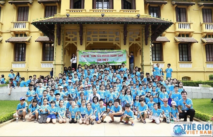 Náo nhiệt và bổ ích Trại hè thiếu nhi Bộ Ngoại giao 2019