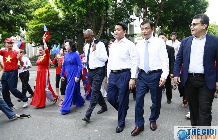 Mít tinh kỷ niệm 20 năm Hà Nội được công nhận là “Thành phố vì hòa bình”