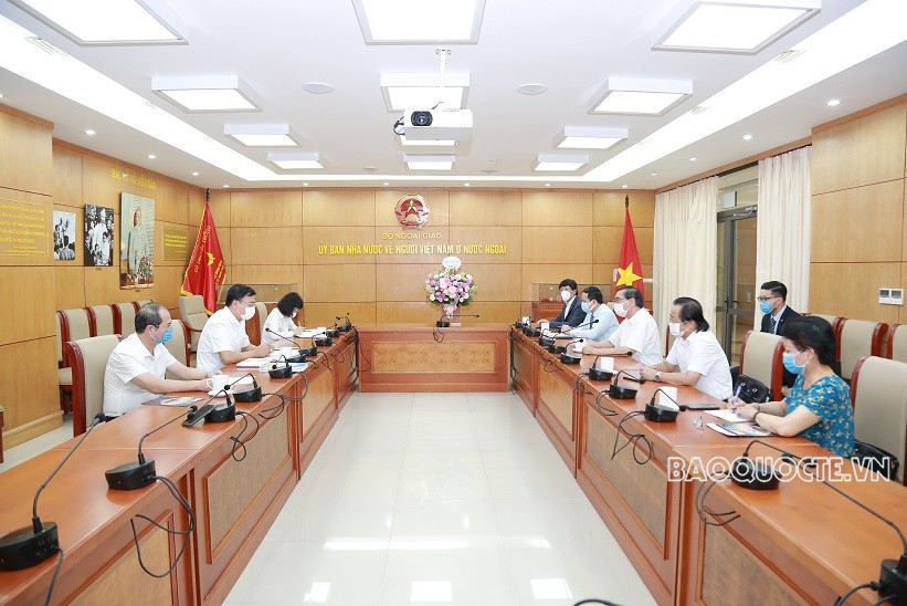 Thứ trưởng Ngoại giao Phạm Quang Hiệu tiếp Lãnh đạo Hội Liên lạc với người Việt Nam ở nước ngoài