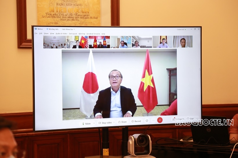 Hội nghị trực tuyến đẩy mạnh công tác ngoại giao kinh tế phục vụ thực hiện mục tiêu kép Hội nghị trực tuyến đẩy mạnh công tác ngoại giao kinh tế phục vụ thực hiện mục tiêu kép