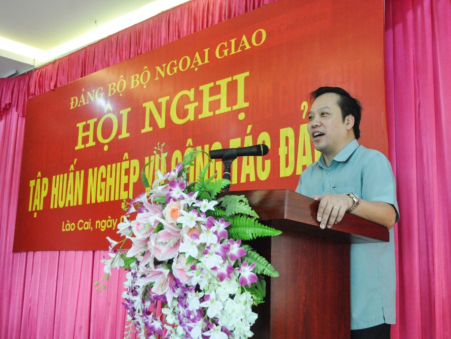 Hội nghị tập huấn nghiệp vụ công tác Đảng năm 2016