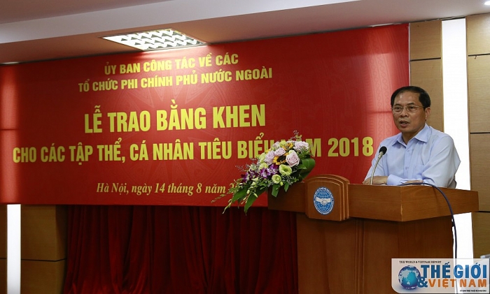 Lễ trao Bằng khen của Chủ nhiệm Ủy ban Công tác về các tổ chức phi chính phủ nước ngoài le trao bang khen cua chu nhiem uy ban cong tac ve cac to chuc phi chinh phu nuoc ngoai