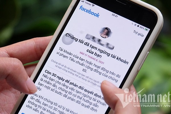 Chuyên gia cảnh báo có thể mất thông tin cá nhân với dịch vụ mở khóa Facebook Chuyên gia cảnh báo có thể mất thông tin cá nhân với dịch vụ mở khóa Facebook